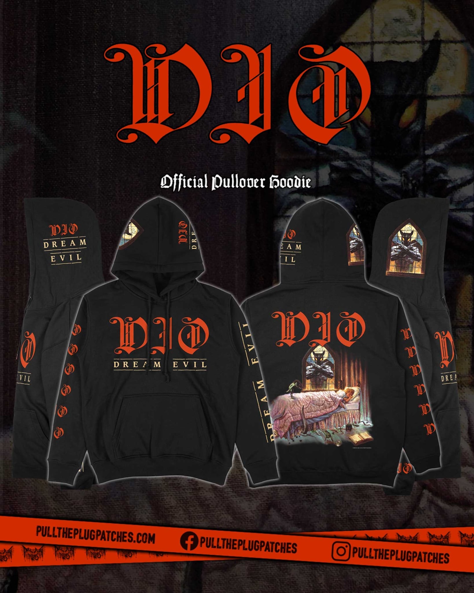 

Худи с принтом Dio Dream Evil Мужские Женские Оверсайз Y2k Флис Уличная Одежда Свитшот Хэви-метал Группа Женская Мужская Одежда 4XL