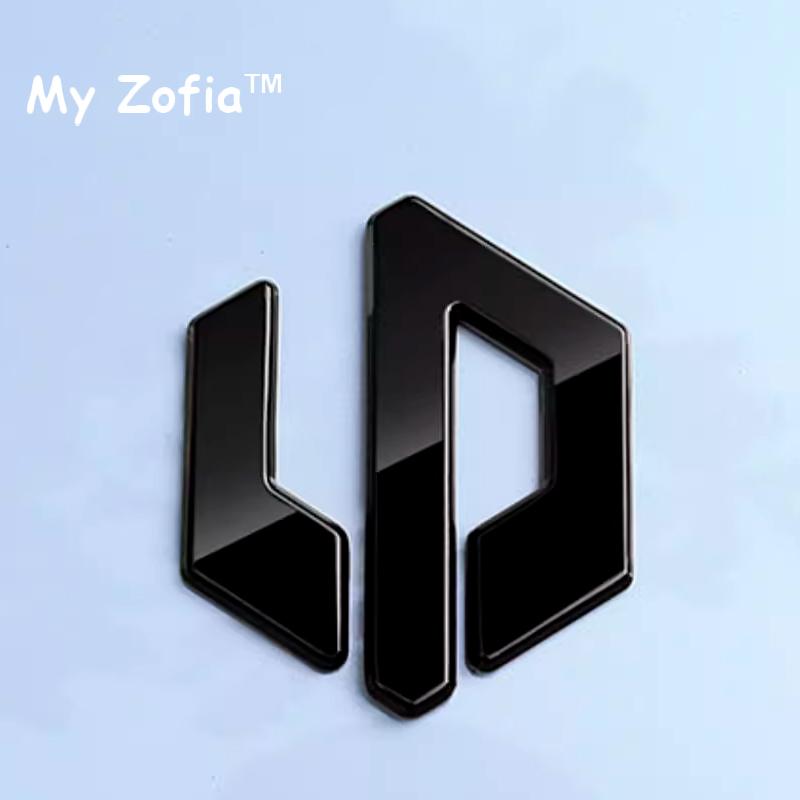For Leapmotor C10 2024 2025 Car Label Sticker Front Logo Frame Decorative Stickers Cover Exterior ABS Decoration Accessories