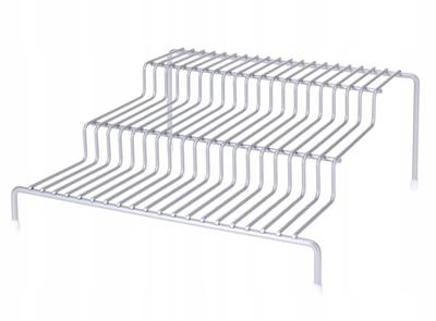 Kitchen Organizer Silver Metal Dish Drainer 26x25x11.5 Cm 1 Pc