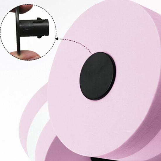 משקולות יד מונעות החלקה בצבע אחיד עמידות במים לאימון במים