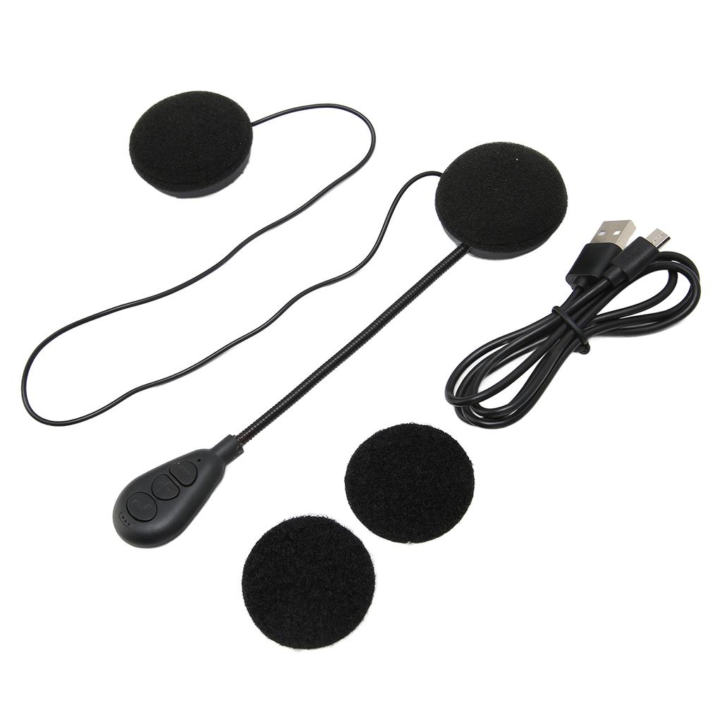 T6 Motorcycle Helmet Headset Volume Control Bluetooth Headset for All Types of Motorcycle Helmets