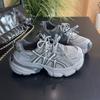 Super fire huge good-looking explosion thick-soled heightened gray dad shoes women's 2025 new casual sports shoes women's shoes