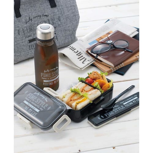 Skater Ag+ Antibacterial Fluffy Lunch Box 830ml Large Capacity Brooklyn Made in Japan PFLB8AG