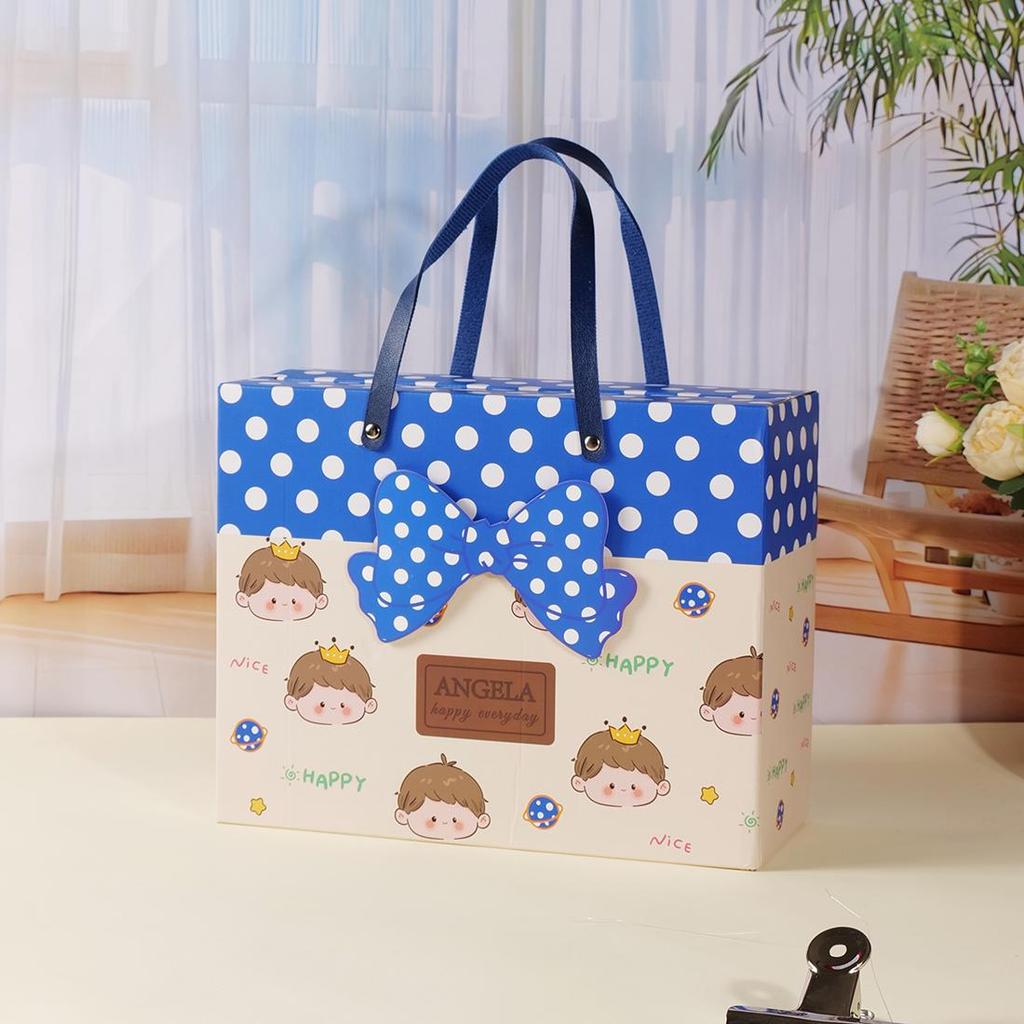 First Birthday Cartoon Gift Box for Kindergarten Party Favors
