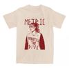 METRIC Romantisiere Den Tauchgang T-Shirts Unisex Streetwear Baumwolle Kurzarm Sommer Mode T-Shirt Lässig Damen Herren T-Shirts