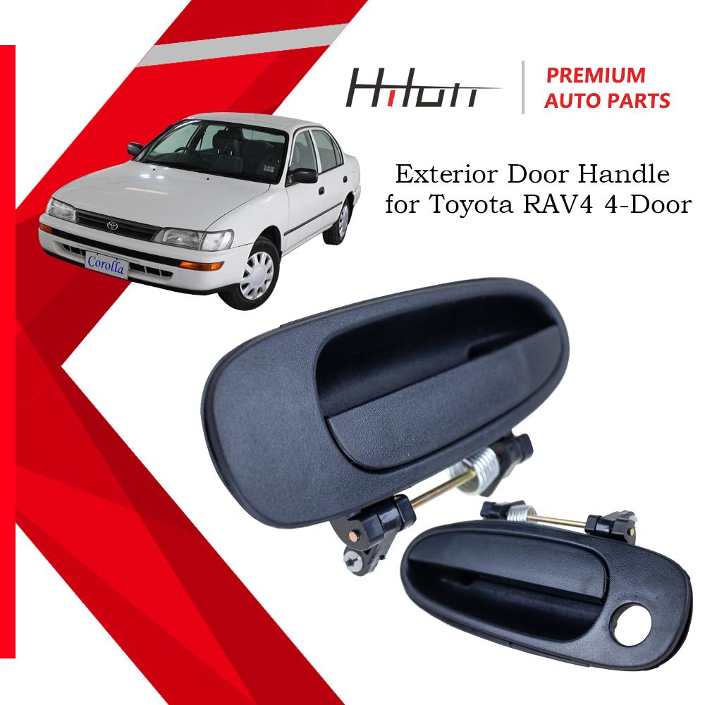 

Черная передняя правая внешняя внешняя ручка двери для Toyota RAV4 4-дверная 1993 1994 1995 1996 1997 Corolla Geo