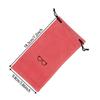 Soft Glasses Bag Drawstring Dustproof Sunglasses Case Pocket Spectacles Cloth Pouch Eyewear Accessories 10PCS
