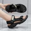 36-40 Teen Couple Simple Fashion Velcro Casual Sandals Beach Shoes