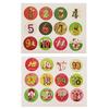 Christmas Advent Calendar Countdown Bag Hanging Candy Gift Sacks Pouch with Clips Stickers Rope 