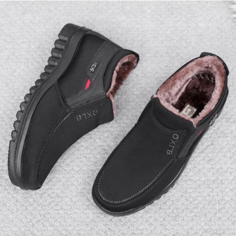 Warm and Comfortable Men's Snow Shoes for Outdoor Hiking and Trekking Winter Shoes