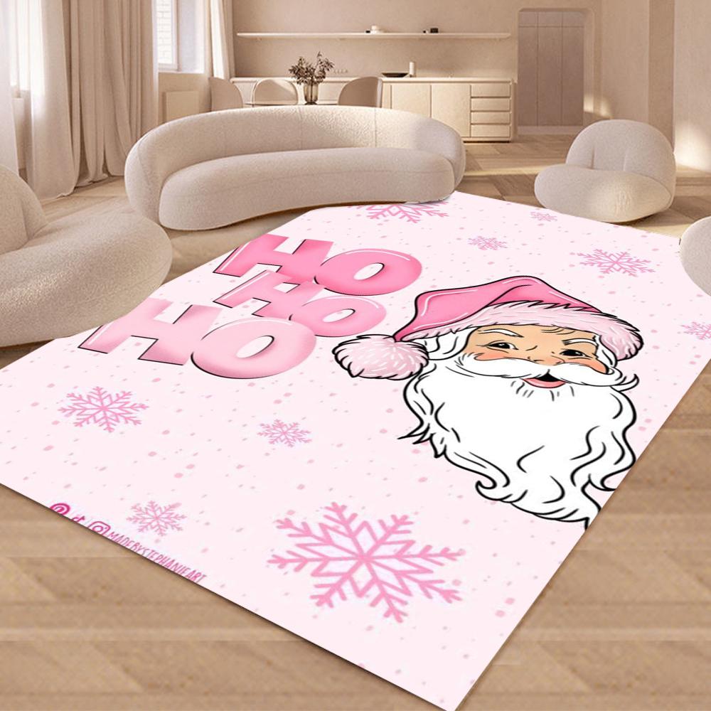 

Ковер Деда Мороза Ковер для гостиной Ковер Ковры для столовой для спальни Коврик для ванной комнаты Рождественское украшение для гостиной 50x80cm