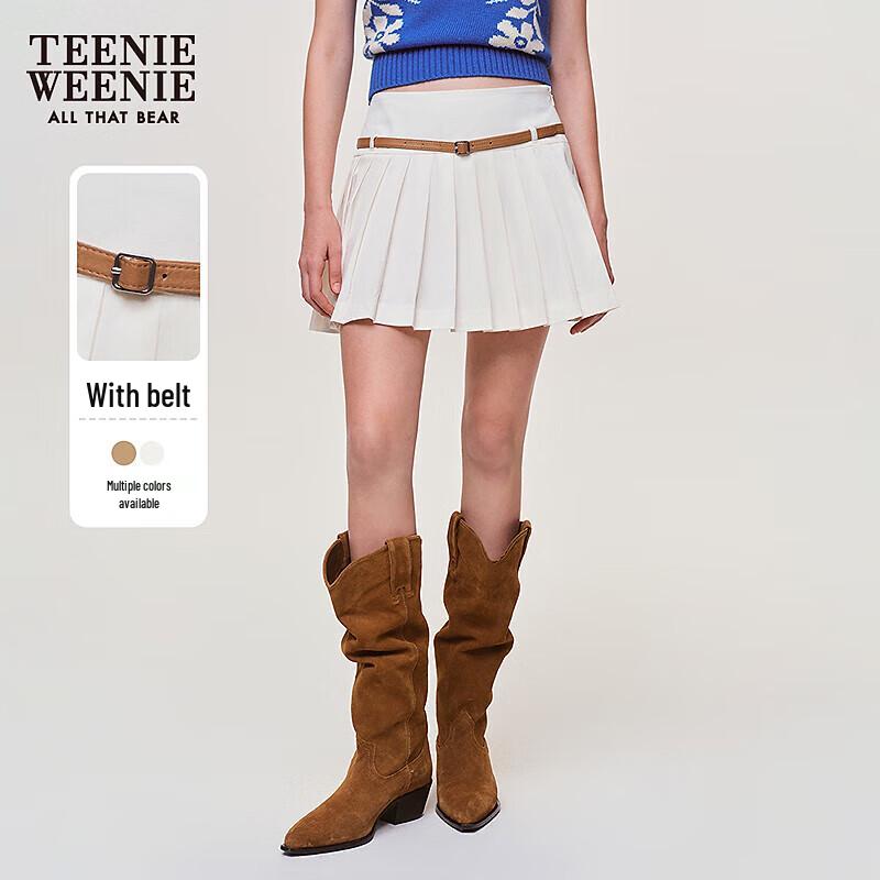Teenie Weenie Women s Academy Pleated Mini Skirt M