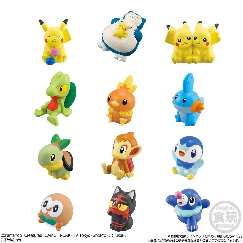 Bandai Kids 30th Anniversary Special 3 Chewing Gum Candy Toy of Pokémon Vol. [Box 21]
