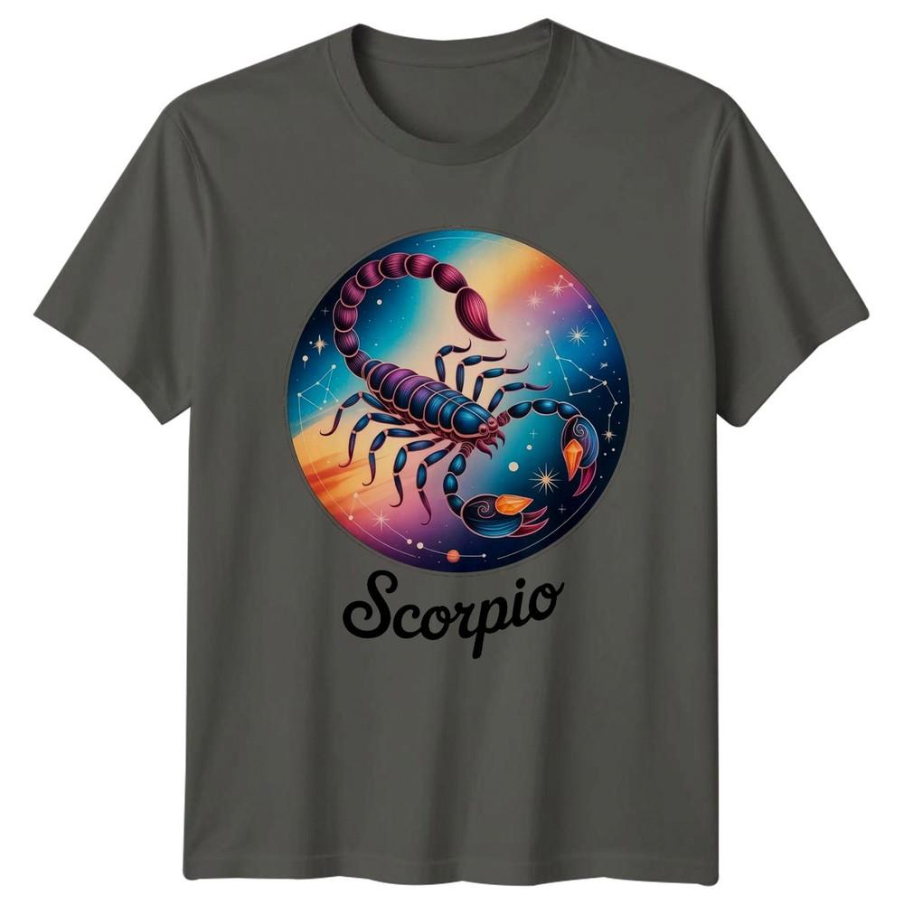 Scorpio TShirt Scorpio Zodiac Astrology Birthday Gift For Him And Her S