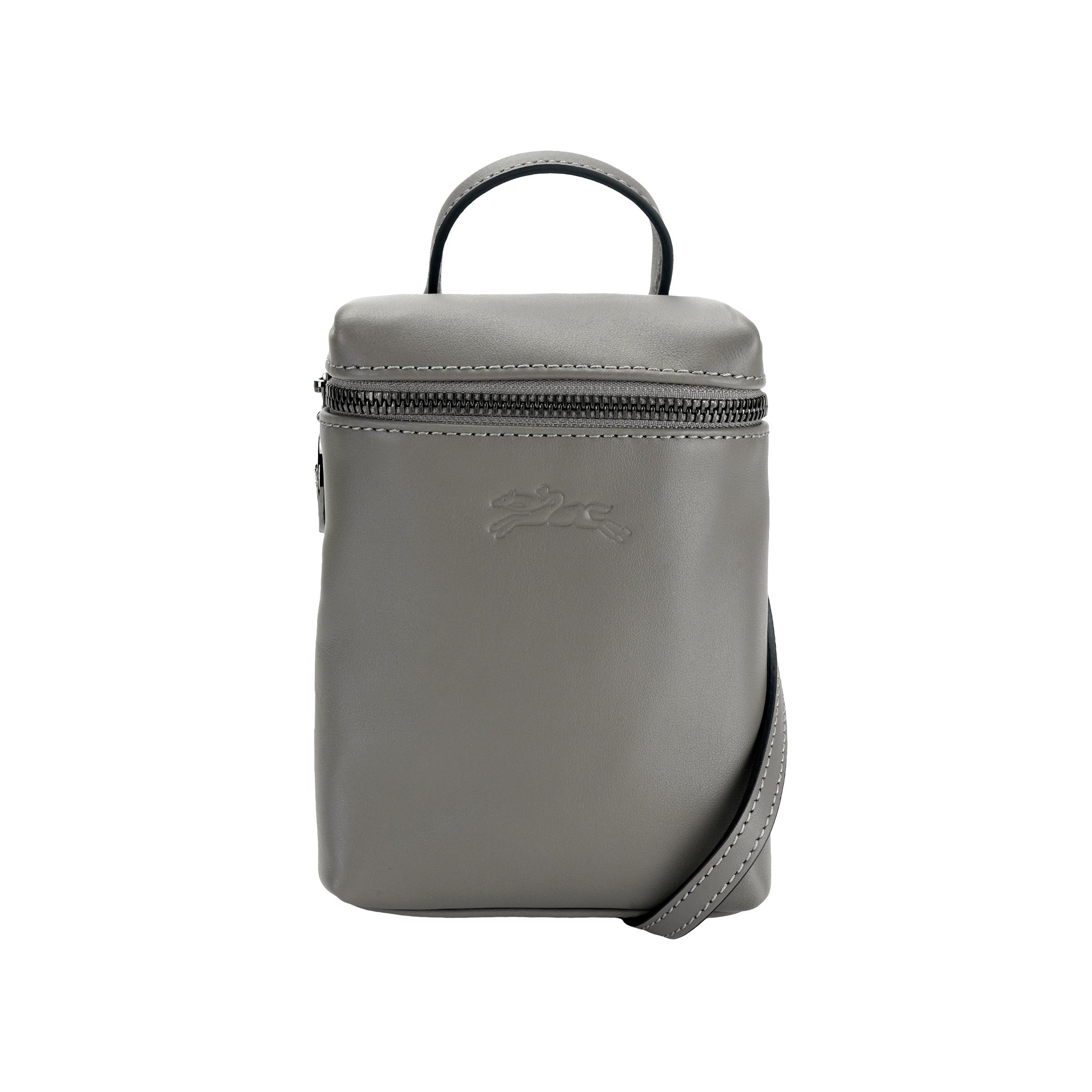 

Longchamp Le Pliage Xtra Embossed Logo Leather Mini Shoulder Crossbody Bag Women Bags Dove-Gray 10285987P55 Basic Set (Bag+Dust Bag)