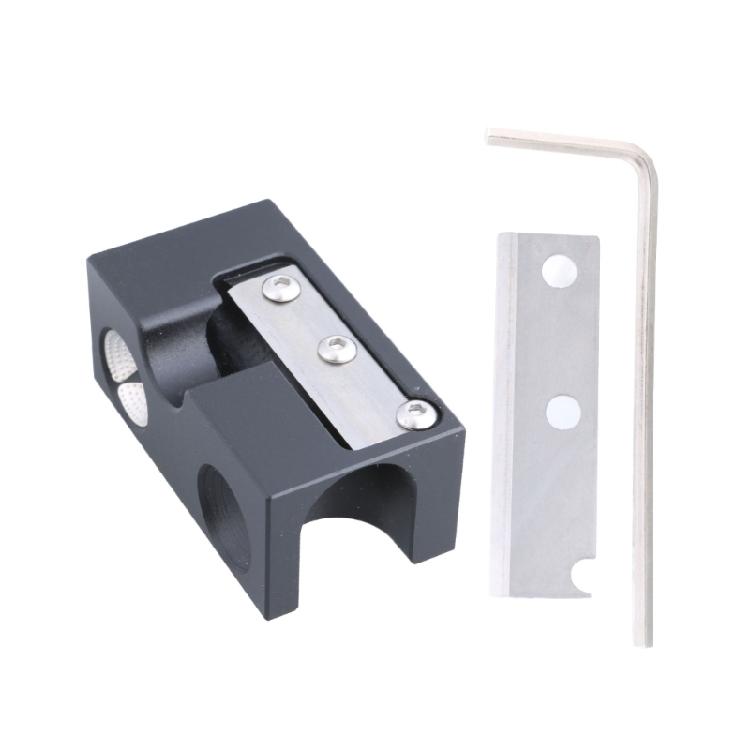 Pool Cue Tip Shaper Portable Aluminum Pool Cue Tip Shaper Pool Cue Tip Repair Tool Pool Cue Accessories