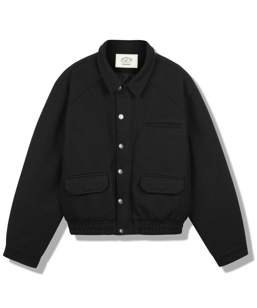Gubin Snap Point Padded Wool Jacket