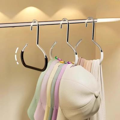 Vielseitiger runder Haken - Perfekt für Hüte Krawatten Schals & Taschen Starke Tragfähigkeit Nicht verformbar Ideal für Aufbewahrungszubehör