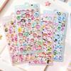 1Pc Cute 3D Relief Stickers Aesthetic Stickers Cartoon Gourmet Animals Creative Stickers Diy Decoration Stickers