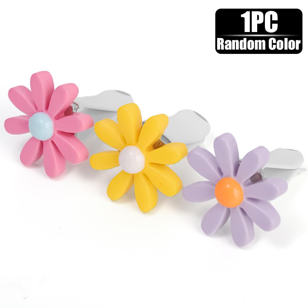 1/2/3/6pcs Car Air Outlet Perfume Clip Cute Mini Flower Aromatherapy Creative Car Interior Decoration Air Freshener Accessories