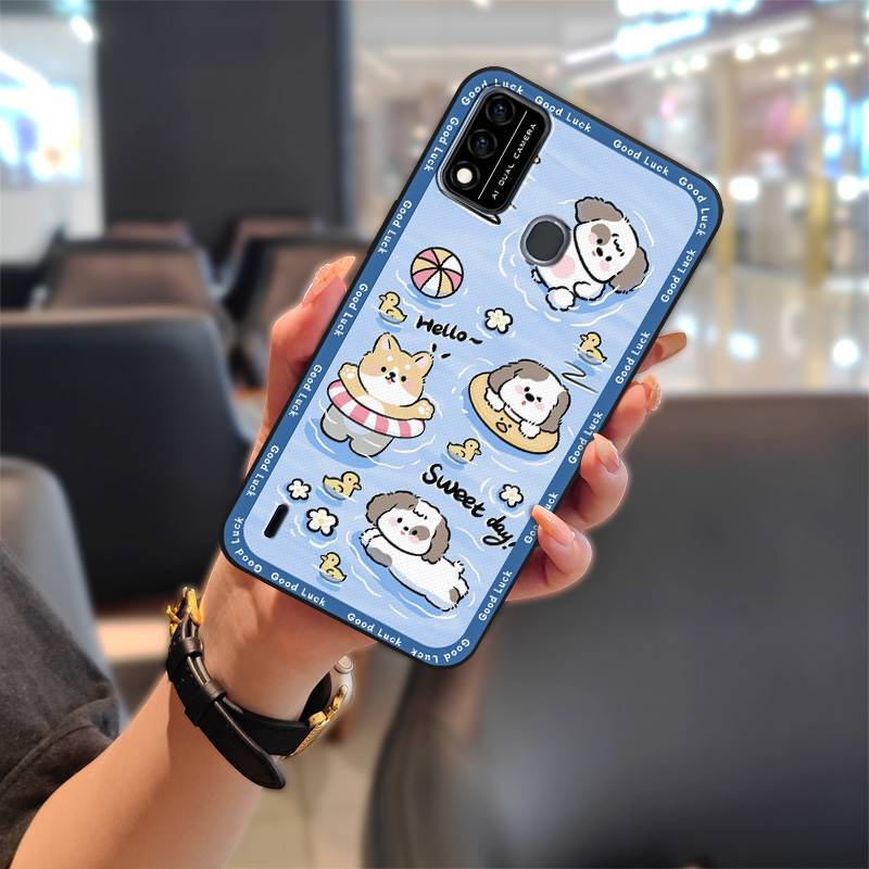 Durable Full Wrap Phone Case For Itel A48 Soft Case TPU Anti-knock Silicone Cover Anti-dust Protective Cute Back Cover
