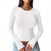 European & American Women's Autumn/Winter Slim Long Sleeve Top – Sexy & Warm Base Layer