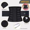 Double Layer Waist Trainer Belt Body Shaper Tummy Control Corset Shapewear for Women Weight Loss