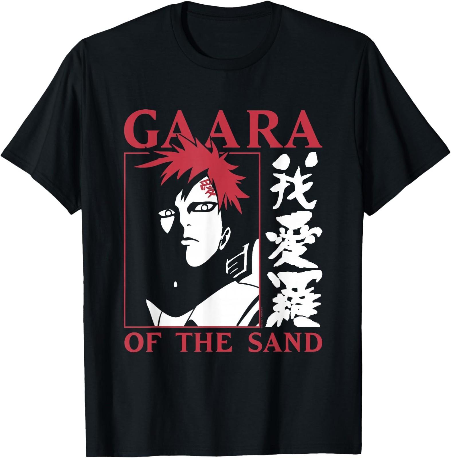 Naruto Shippuden Gaara of The Sand T- Unisex T-Shirt S