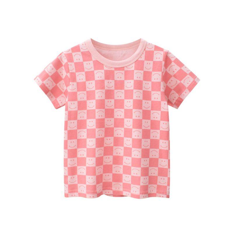 Summer New Korean-Style Short-Sleeve Sport Printed Children's Clothing