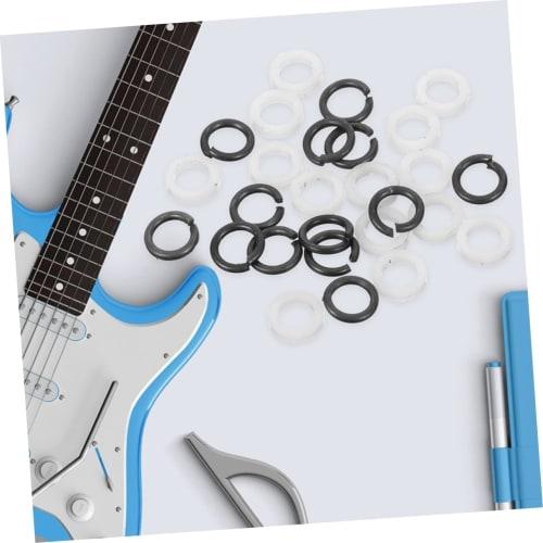 TOYANDONA 20 Pairs Guitar Spacers for Acoustic Guitars, Peg Gasket