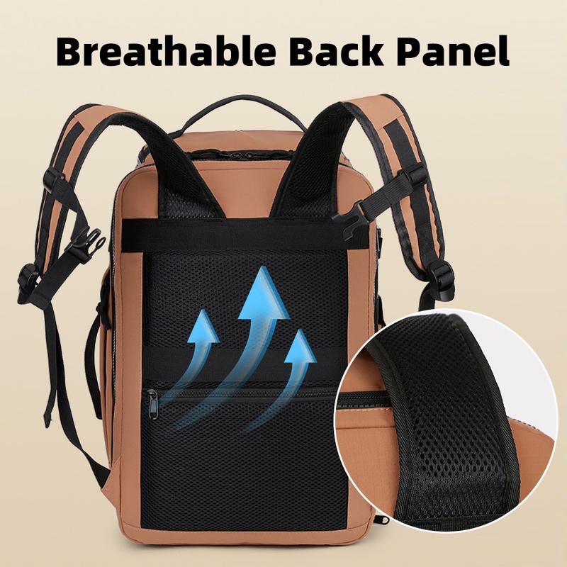 Fashion Business Backpack Men and Women Large-capacity Travel Cabin Bag Decompression Expansion Outdoor Backpack