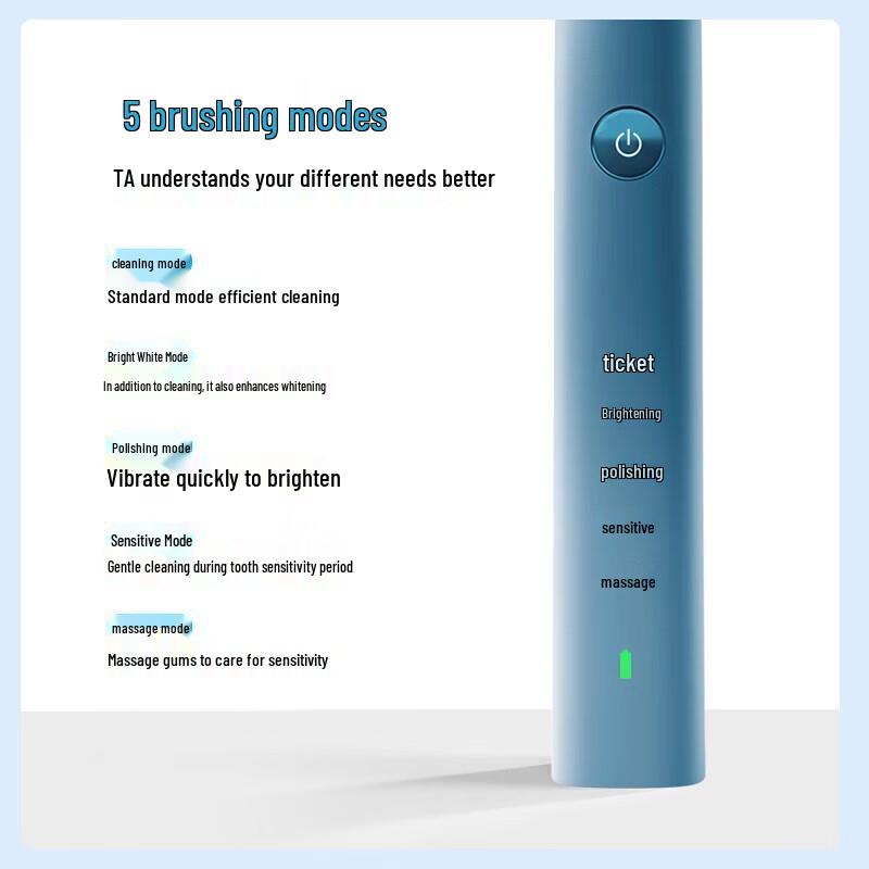 Flyco FT7105 Sonic Electric Toothbrush CN Plug (adapter Included)