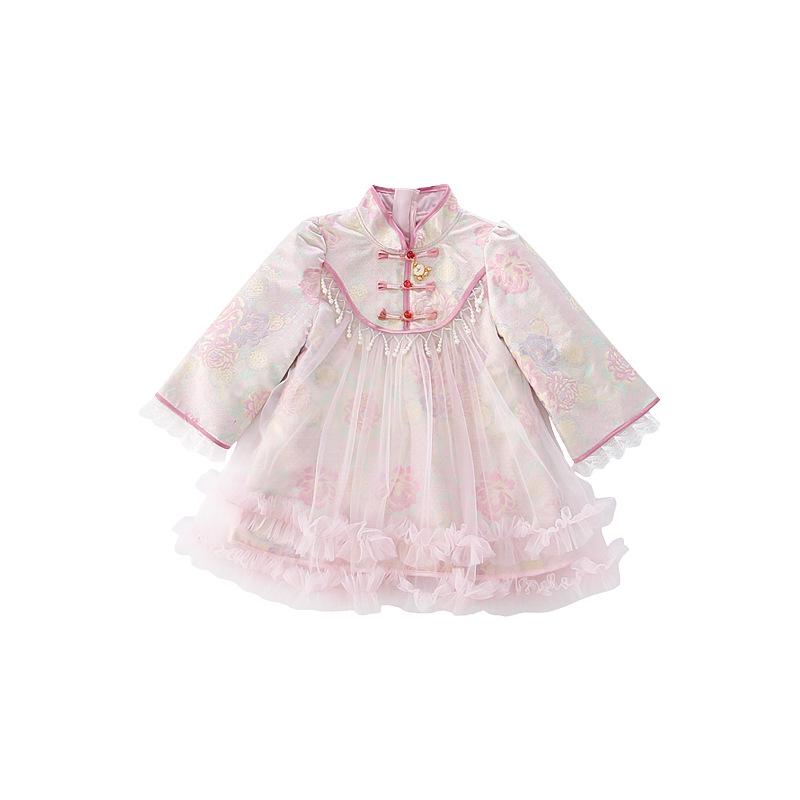 

2025 Girls Hanfu: Children s Ancient Style Super Fairy Ruqun Dress for Spring and Autumn 140cm