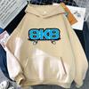 Anime SK8 The Infinity Hoodies Lustige Cartoon SK8 Buchstaben Print Sweatshirts Damen Herren Mode Winter Übergroßer Streetwear Pullover