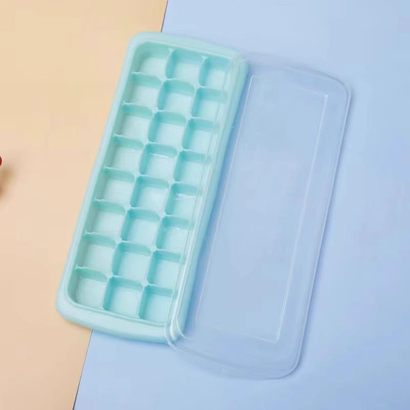 

Silicone Ice Cube Tray with Lid - Food Grade Ice Storage and Pellet Maker