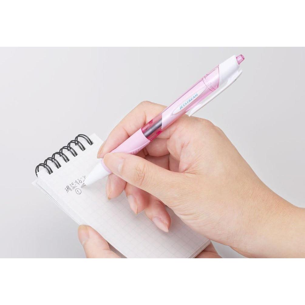 Mitsubishi Pencil Uni Jetstream Standard Oil-Based Ballpoint Pen 0.5mm [All 3 Colors] [Set of 10]