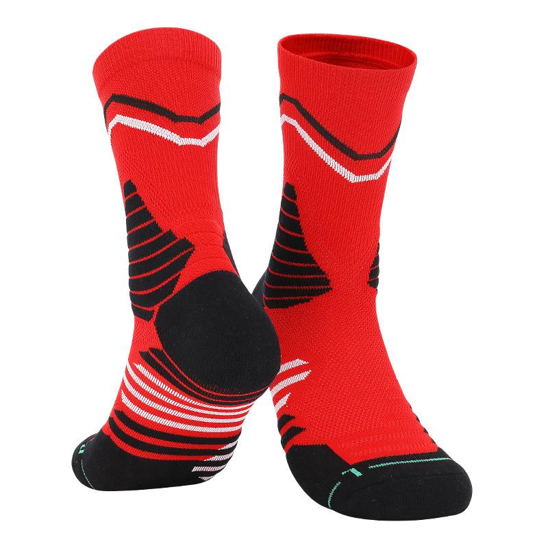 Men's Non-Slip Sweat-Absorbing Basketball Crew Socks