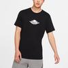 Jordan T Shirts Men's Black Crew Neck Moderate Straight Fit DA6772-010