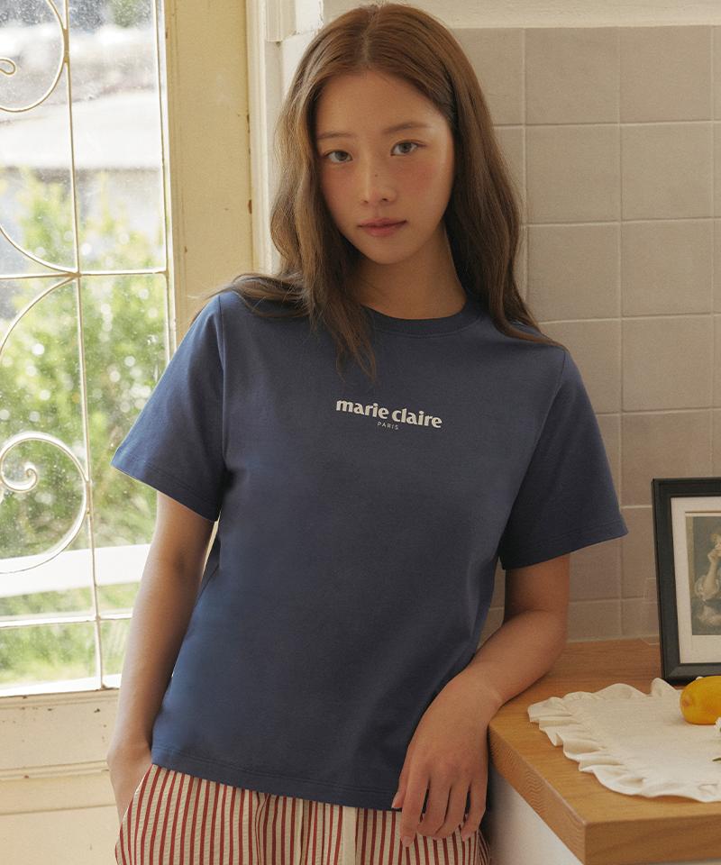 MARIE CLAIRE Classic Logo Short Sleeve T-Shirt (Magbts49M)