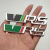 3D Metal Logo VRS Emblem Letters CarTrunk Badge Decal For Skoda Fabia Kodiaq MK2 MK3 A7 A5 2 3 Octavia VRS Stikcer Accessories