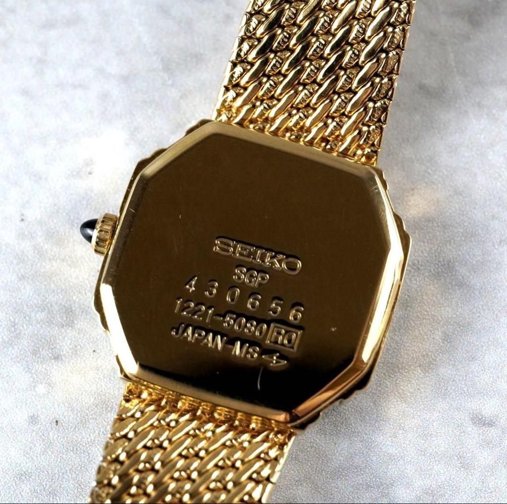 [USED] SEIKO Exceline Women's Quartz Watch with 1 Stone