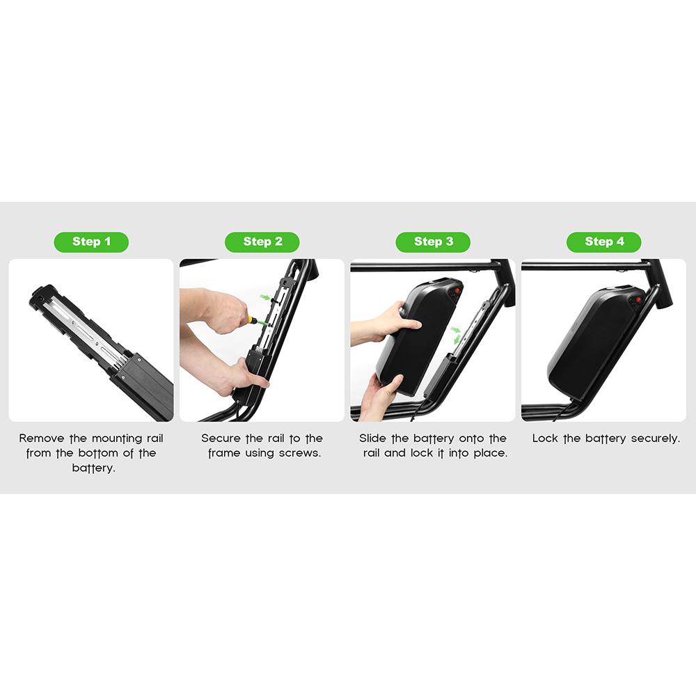 EMOKO EC27 25Ah battery,1200Wh,3A Charger,fully Charged In 8 Hours.