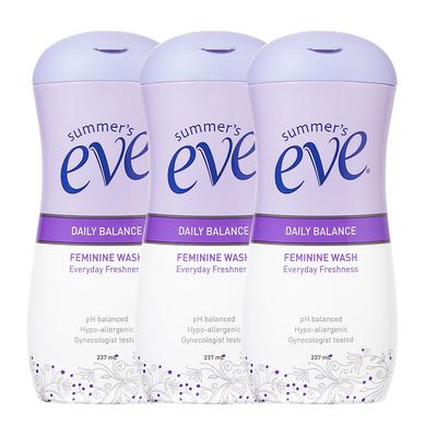 Summer Eve Daily Balance Intimreiniger, 237 ml, 3 Einheiten