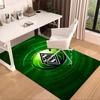 1PC Monchengladbach Emblem Rug Game Carpet, Floor Mat for Bedroom Living Room Entryway Rug, Home Decor Idea Gift for Christmas birthday