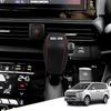 Hearsheng Genuine Leather Shift Knob Cover for Mitsubishi Delica CV2W CV1W CV5W CV Series Interior Custom Scratch Easy Design D5 (February 2019~) -