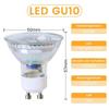 LED Bulb - NETTLIFE - GU10 4.8W - 4000K (Neutral White) - Angle 110° - Non Dimmable - Lot 10