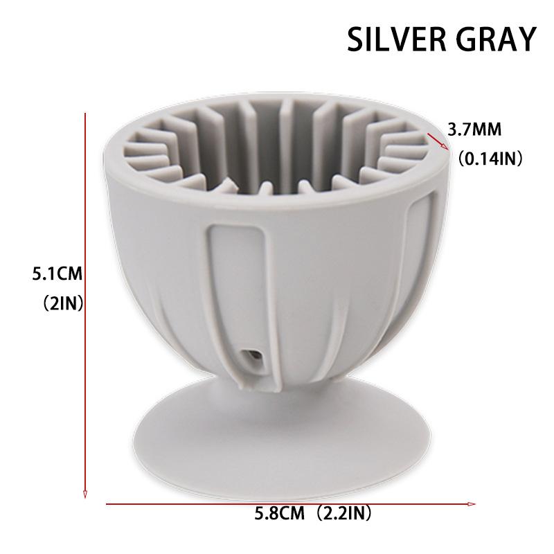 Silicone Egg Cleaner Silicone Washer Easy To Store Household Egg Brush Chicken Duck Egg Cleaning Brush Kitchen Accessories