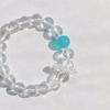 10M Natural White Crystal Design Bracelet Bracelet