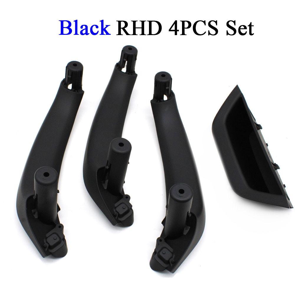 Car Interior LHD RHD Passenger Door Armrest Panel Cover Trim Pull Handle 4PCS Set For BMW X3 X4 F25 F26 2010-2016