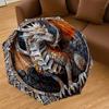 1PC Dragon Puzzle Umbrella-8-Rib Reinforced, Automatic Open, Lightweight & Durable, Cute Fashion Accessory for Outdoor-P53